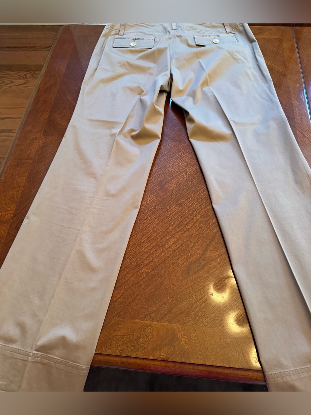 Banana Republic Beige Wide-Leg Pants - Picture 16 of 16